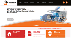 Desktop Screenshot of electrahertz.co.za